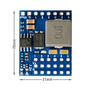Matek Servo PDB พร้อมชิ้นส่วน DIY พลาสติก BEC สำหรับเครื่องบิน RC ควบคุมแรงดันไฟฟ้าของเครื่องบิน5.5-36V ถึง5-8.2V