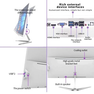 21.5 Inch AIO Core CPU I3 I5 I7 Desktop for Business 1920*1080P LED USB Port SSD Windows 10 IPS Lenovo Desktop <strong>Computer</strong> Intel - Product Image 4