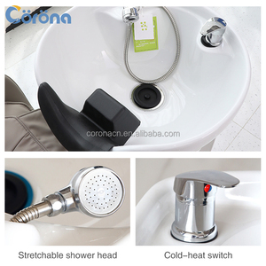 Ganzkörper <span class=keywords><strong>massage</strong></span> Elektrischer Liege kopf Spa Shampoo Bett Friseursalon Wasch stuhl - Product Image 6