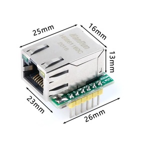 Electrónica inteligente, Chip W5500, nuevo módulo convertidor SPI a LAN/ Ethernet, TCP/IP Mod - Product Image 3