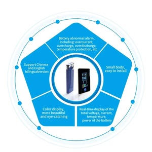 JBD Smart BMS ЖК-дисплей UART RS485 коммуникационная плата BMS защита литиевая батарея Smart Bms аксессуары