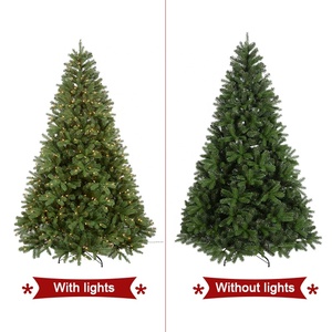 プレリットクリスマスツリー15フィート回転クリスマスツリー9フィートクリスマスツリー装飾用 - Product Image 6