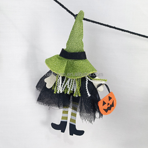 Búp bê không mặt vườn lùn Yêu Tinh biểu ngữ trang trí nhà Halloween trang trí Halloween Phù Thủy búp bê biểu ngữ trang trí - Product Image 6