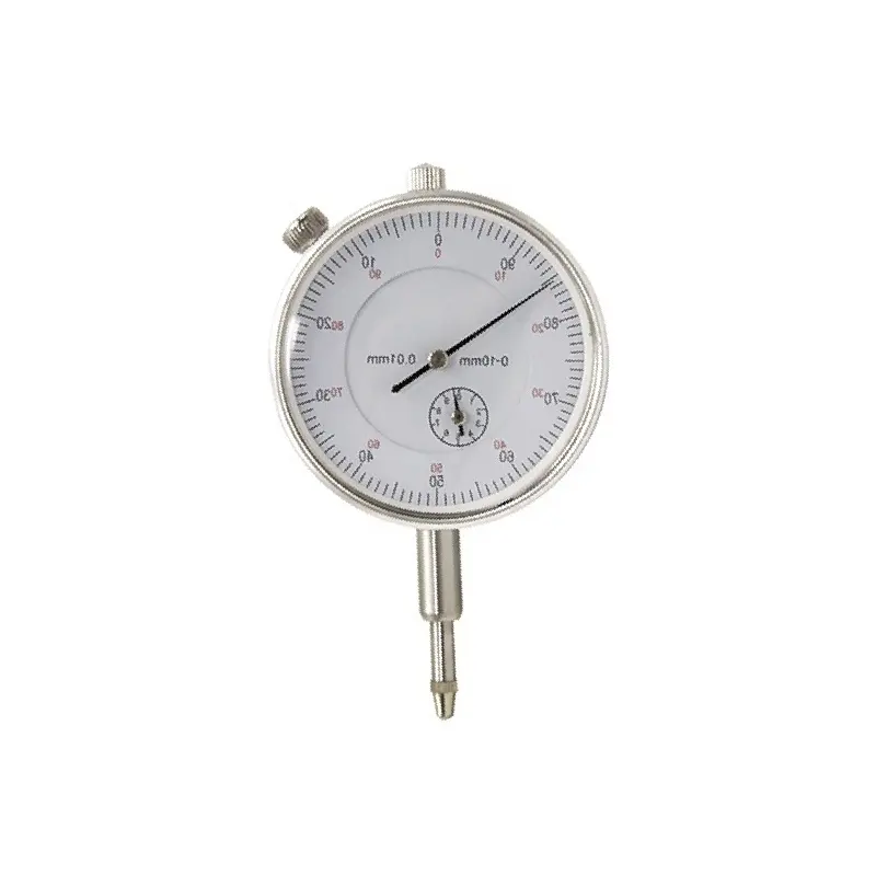 0-10mm alat ukur dial gauge, alat ukur resolusi 0.01, meteran dial