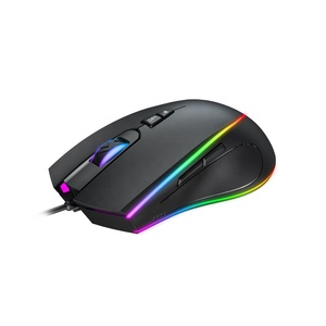Havit hv-MS1017 di Gioco Del Mouse Cablato 3200 Dpi Programmabile Luce Respirazione Ergonomica Gioco Usb Del Computer Mouse Del Mouse Gamer Con Il Software - Product Image 2
