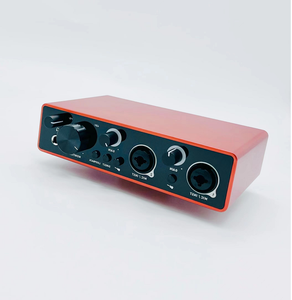 Suministro directo de fábrica Usb 3,0 2 canales 24bit-192khz Interfaz de audio de grabación de sala de estudio profesional - Product Image 1