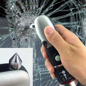 Torcia elettrica di emergenza principale multifunzionale del martello dell'interruttore della finestra dello strumento di sicurezza della torcia di autodifesa di sopravvivenza portatile - Product Image 5