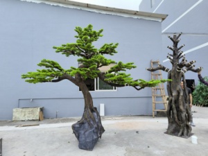 Hot Selling Artificial Cedar Pine <strong>Trees</strong> Small Artificial Pine <strong>Tree</strong> Pine Artificial Plant Indoor and Outdoor Decoration - Product Image 3