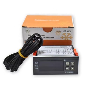 Новый STC-8080H цифровой регулятор температуры STC 8080A + термостат Холодильный автоматический датчик размораживания NTC 220 В контроллер - Product Image 5