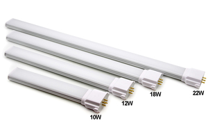 Chất lượng cao pf0.6 bằng CFL 22 Wát <span class=keywords><strong>gy10</strong></span> <span class=keywords><strong>LED</strong></span> ống ánh sáng IP44 đánh giá 3-năm bảo hành nhôm + PC Bìa - Product Image 4