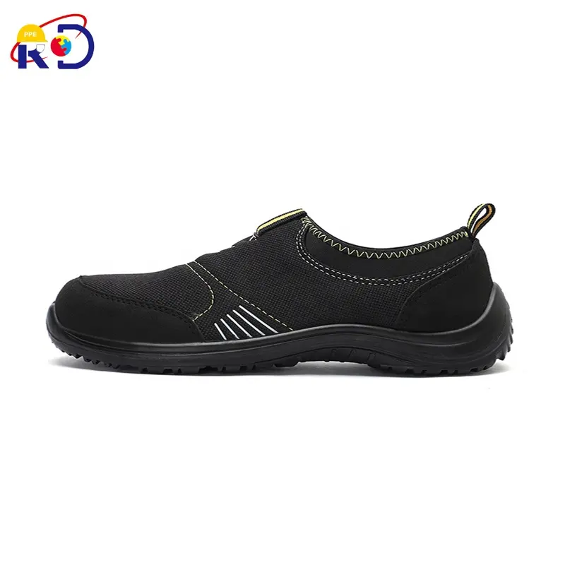 light breathable steel head safety shoes