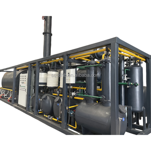 High Quality Continuous Type Tire Rubber Recycling Machine ISO CE Certified Engine for Plastics Pyrolysis Plant <strong>Fuel</strong> <strong>Oil</strong> - Product Image 2