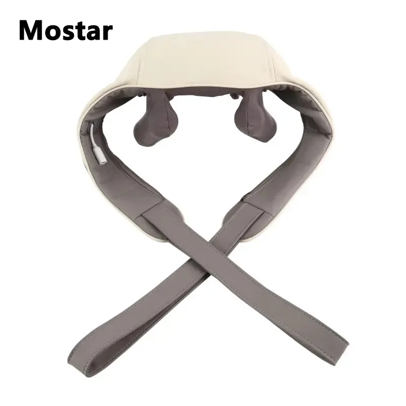 Gran oferta de masajeador Mostar para cuello, espalda, cuerpo, masajeador con calefacción, masajeador de cuello eléctrico para uso doméstico