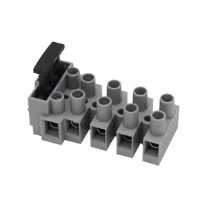 ヒューズ付き10.0mmピッチ端子台コネクタ付きフィードスルー端子台2/3/4/5/6/7極DG801 KF801 - Product Image 1
