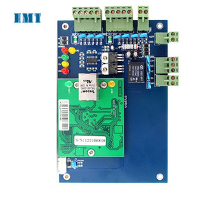 Venta de fábrica Panel de control de acceso Wiegand Tablero de control de acceso de red TCP/IP con software para sistema de control de acceso