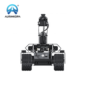 UGV Beast ROS2 Offroad verfolgt Open Source AI Roboter Dual Brain Architektur Machine Vision Metall architektur mit RPi 5 oder nicht - Product Image 3