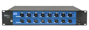 Receptor de red de audio Thinuna Dante Interfaz de E/S 48V Phantom Power DSP Integrado 16 en 8 salidas Caja de interfaz tipo gabinete DANTE