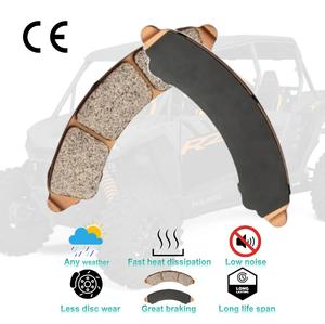 ATV UTV bộ phận ma sát cao hiệu quả 2207667 thiêu kết phía trước phanh cho <span class=keywords><strong>Polaris</strong></span> rzr XP 4/S Turbo rzr PRO R/4 rzr Turbo S 4 - Product Image 2