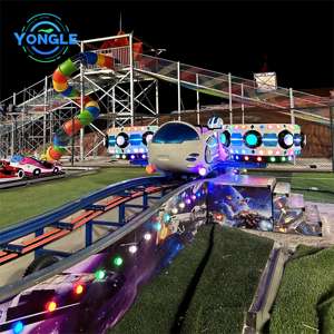 Thiết bị giải trí nhà sản xuất thiết bị giải trí xoay tốc độ nhỏ máy bay cưỡi tàu vũ trụ bay xe - Product Image 4