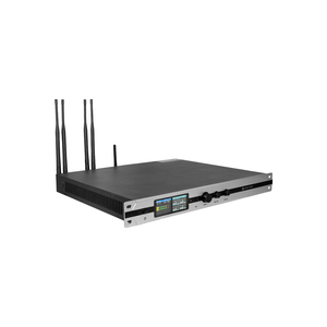 Micrófono de mano UHF inalámbrico Amplificador de potencia digital compacto de 2 canales 450W con Dante y DSP para sistema de conferencia - Product Image 5