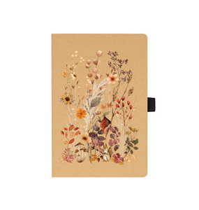 2025 Custom Printed A5 Hardcover PU Leather Fabric Metal Cover Journal Linen Journal Diary <strong>Notebook</strong> Planner Factory Custom Logo - Product Image 1