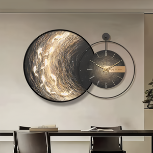 Mới nhất mốt hiện đại đơn giản cảnh quan bức tranh tường dẫn ánh sáng bức tranh pha lê sứ bức tranh tường nghệ thuật trang trí nội thất - Product Image 5