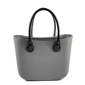 Büyük plaj Crossbody kauçuk alışveriş çantası stok Eva plaj plastik silikon bez çantalar 2025 - Product Image 4