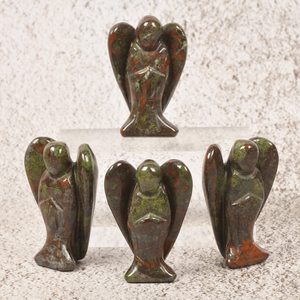 Натуральный Хрустальный агатовый камень резной маленький Ангел формы ручной работы украшения для дома подарки - Product Image 4