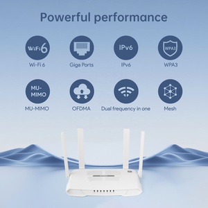 EDUP nâng cấp wifi6 wifi5 ax1800 băng tần kép không dây lưới openwrt Wifi <span class=keywords><strong>router</strong></span>-lý tưởng cho nhà thông minh văn phòng Kết nối Wifi - Product Image 3