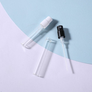 Sıkma püskürtücü ile 1ml 2ml boş küçük cam deneme parfümü şişe örnek şişeleri - Product Image 5