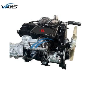 5L komple dizel motor montajı Toyota 4 silindir 3L deplasman şanzıman ile kullanılmış araba parça motor - Product Image 3