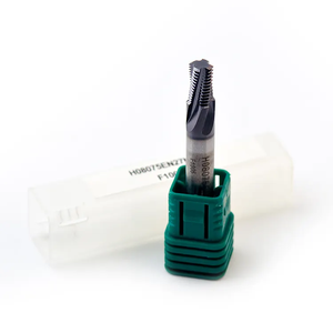 Fengyi özelleştirilmiş NPT-60 katı karbür vida çekme Mills ulusal boru konuları için soğutucu olmadan helisel flüt freze kesicisi - Product Image 5