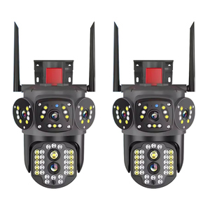 Rscamtom 8MP lente dual sistema de cámara de seguridad para el hogar inalámbrico con alarma de audio seguimiento automático V380 10X zoom Cámara wifi - Product Image 1