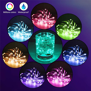 Party Holiday Lighting USB Sound Activated <strong>LED</strong> Music Garland 5M 10M 20M String <strong>LED</strong> Light Strip Color Changing <strong>RGB</strong> IP65 5V DC 80 - Product Image 5