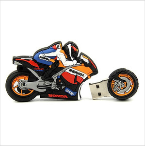 Tùy Chỉnh PVC Xe Máy Thiết Kế USB Flash Drive, PVC Xe Máy Hình Dạng USB Pendrive, PVC Tùy Chỉnh USB Tiện Ích - Product Image 2