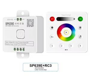 Controlador LED de píxeles FCOB SPI de 5V-24V, WS2814, RGBW, WS2812B, tira de luz RGB, Bluetooth, música, IOS, Android, 2,4G - Product Image 5