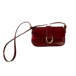 AILUHZ 2024 New Style <strong>Superior</strong> Quality Vintage Wine Red Horseshoe Buckle Handheld Underarm <strong>Bag</strong> Women's Shoulder <strong>Bags</strong> - Product Image 3