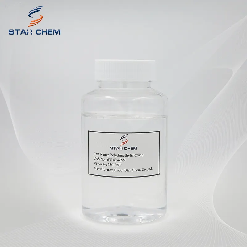 Boa qualidade 63148-62-9 PDMS polidimetilsiloxano preço 201 de óleo de silicone Dimetil polisiloxano 50 100 350 1000 cst