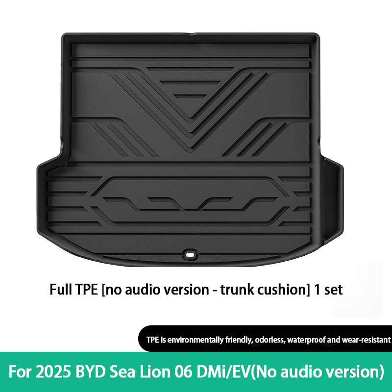 Tapis de coffre pour BYD Sealion 6 EV/DM-i 2025 sans haut-parleurs
