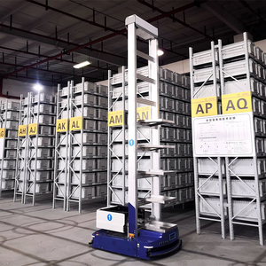 Sistema de almacenamiento de almacén ASRS Sistema de recuperación automatizado con estantes de almacenamiento de acero metálico y estanterías para palés - Product Image 1