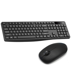 Teclado y ratón inalámbricos ajustables ultrafinos 2,4 GHz Ratón inalámbrico ergonómico Teclado y ratón 2 en 1 - Product Image 1