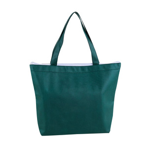 Modische Hot Selling Trendy Praktische Tragbare Vlies-Kühltaschen mit Außen griff und Reiß verschluss - Product Image 2