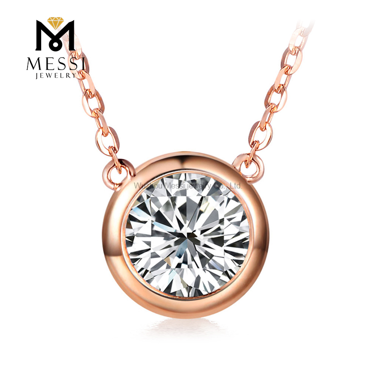 Or rose 14 carats 1 ct IJK VS-SI1