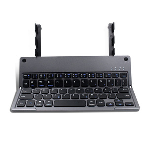 Keywin Slim Folding Bluetooth <strong>Keyboard</strong> 78-Key Potable Foldable Mini Bluetooth <strong>Keyboard</strong> with Phone Tablet Holder for Phone Tablet