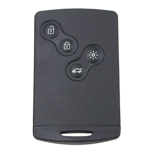 4 pulsanti 433MHz PCF7953 Chip passivo Keyless Go / Entry Remote Car Key Smart System per Renault Clio IV Captur - Product Image 3