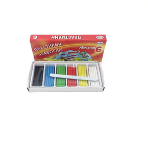 Wholesale Eco-Friendly 6-Color DIY Kit Soft Non-Toxic Modeling <strong>Clay</strong> for Kids Beginner Sculpting Mini Rubber Educational Toys - Product Image 3