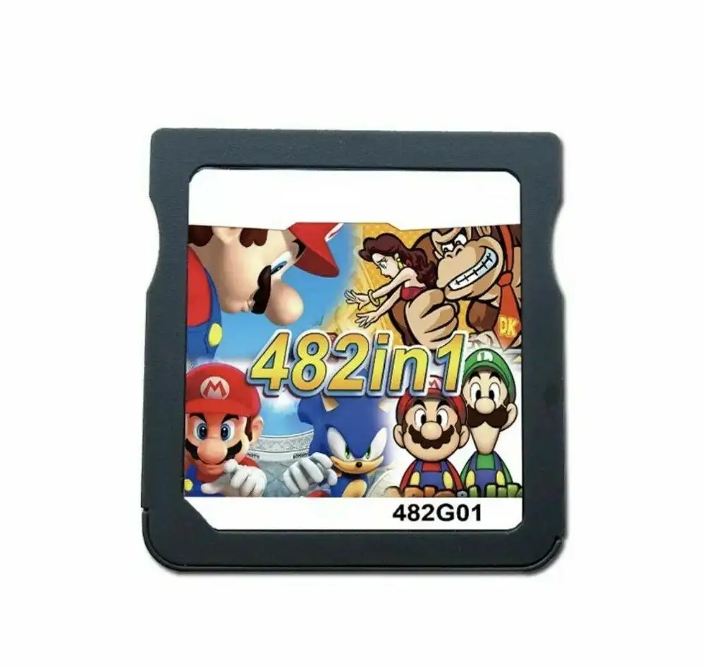 Thẻ Máy Chơi Game 482 Trong 1 Cho Nintendo, Cho DS/DSL/2DS/3DS/DSI