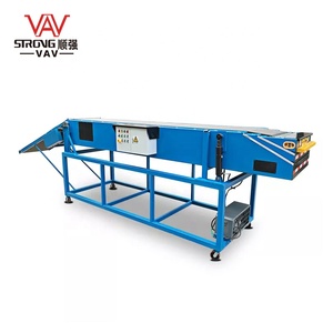 SHUNQIANG 2023 new telescopic belt conveyor <strong>Container</strong> <strong>Loading</strong> <strong>Unloading</strong> Telescopic Belt Conveyor - Product Image 1
