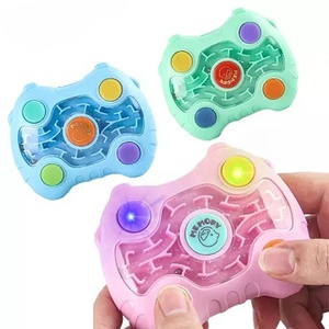 2 in 1 Electric Memory <strong>Restoration</strong> Breakthrough Game Machine Cube 3D Maze Puzzle Cube Ball Game Machine Fidget <strong>Toys</strong> - Product Image 1