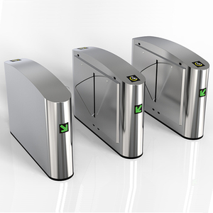 Puertas de torniquete automáticas de alta seguridad, reconocimiento facial, huella dactilar, Control DE ACCESO RFID, sistema de puerta de barrera de torniquete con solapa - Product Image 3